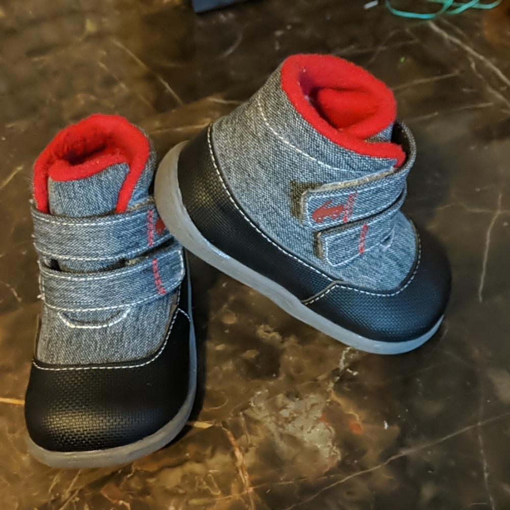 See Kai Run high top shoes